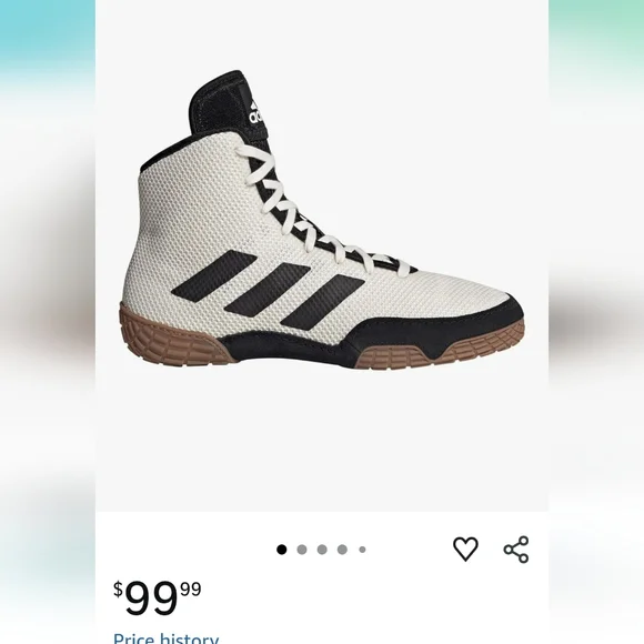 Adidas 2.0 Tech Fall Wrestling Shoes - Picture 4 of 8